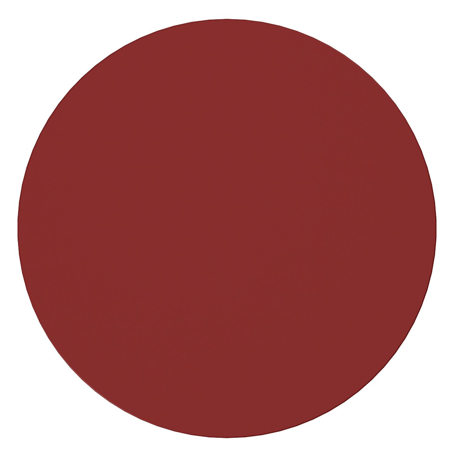 Table d’appoint Bomero en aluminium ruby - Dia. 48 x H 50 cm