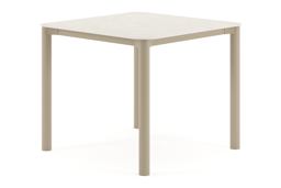 Afgerond vierkant - L 90 x B 90 x H 75 cm