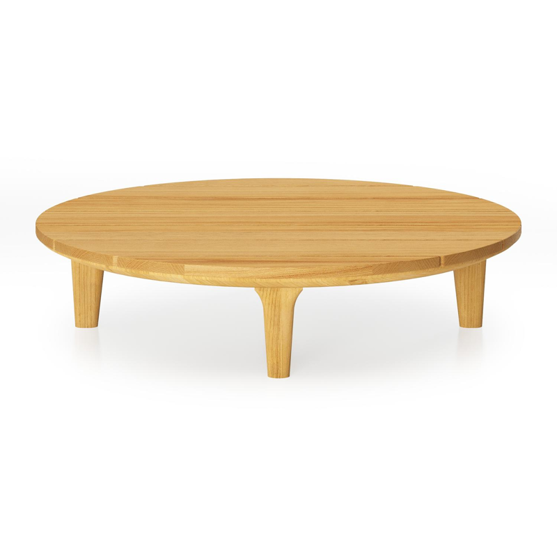 Bomero loungetafel in teak - Dia. 85 X H 20cm