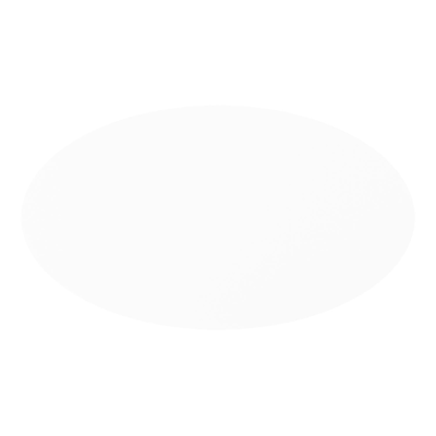 Table de jardin Fano ovale en aluminium blanc - Lg. 140 x Lrg. 80 x Haut. 75 cm