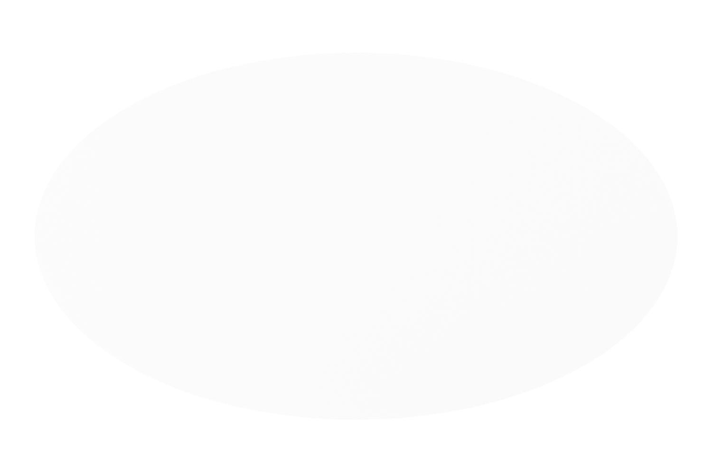 Fano tuintafel ovaal in wit aluminium - L 140 x B 80 x H 75 cm