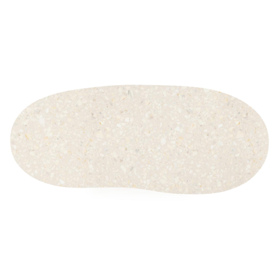 Organo tuintafel organisch in beige aluminium en volkeramiek Retrostone L 280 x B 120 x H 74 cm