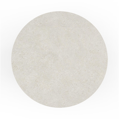 Table de jardin Nano en aluminium noir et céramique pleine shilin - Dia. 130 x H 71 cm