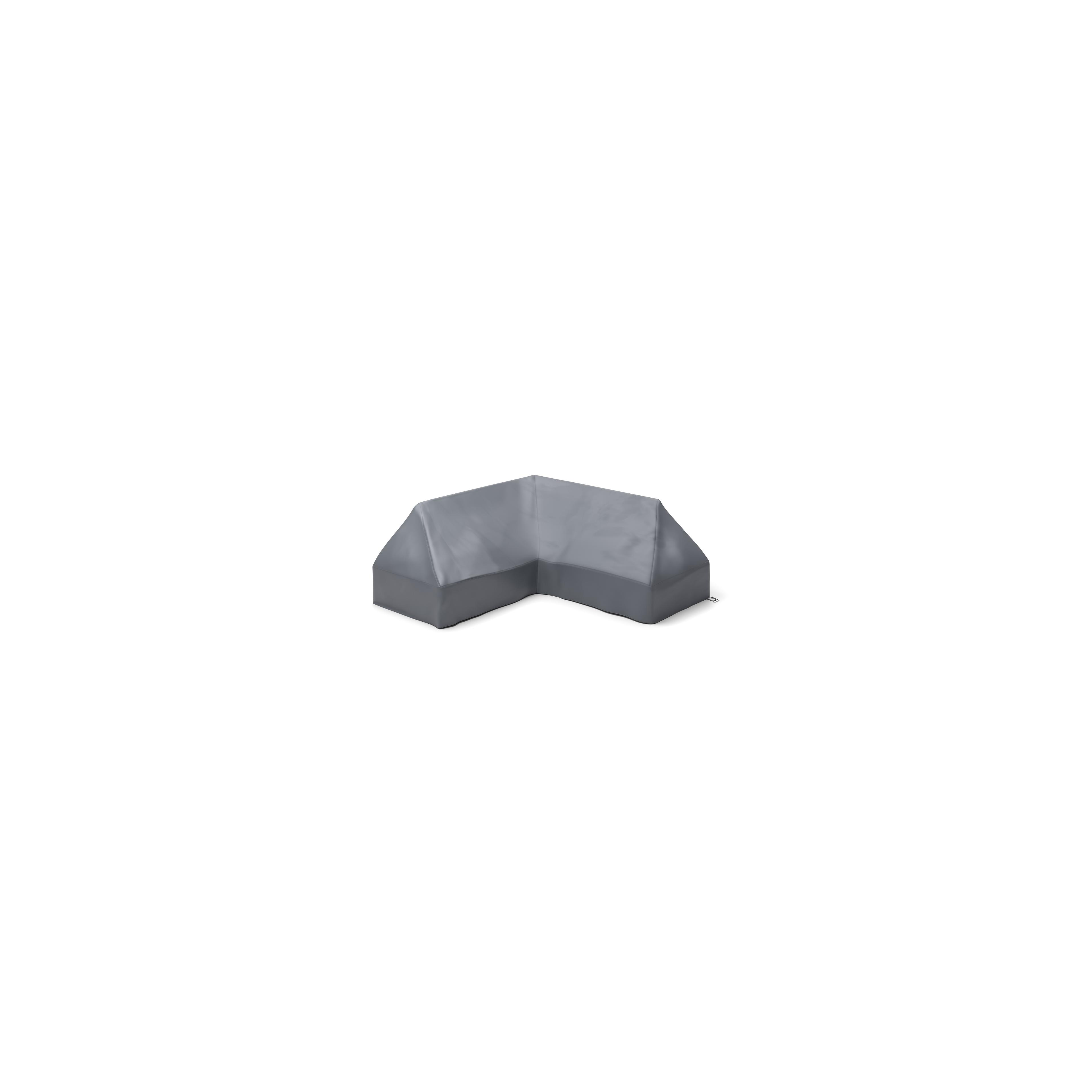 Modica beschermhoes lounge 2-zit + hoek + 2-zit - L1: 260 cm x L2: 260 cm x B: 84 cm x H: 69 cm