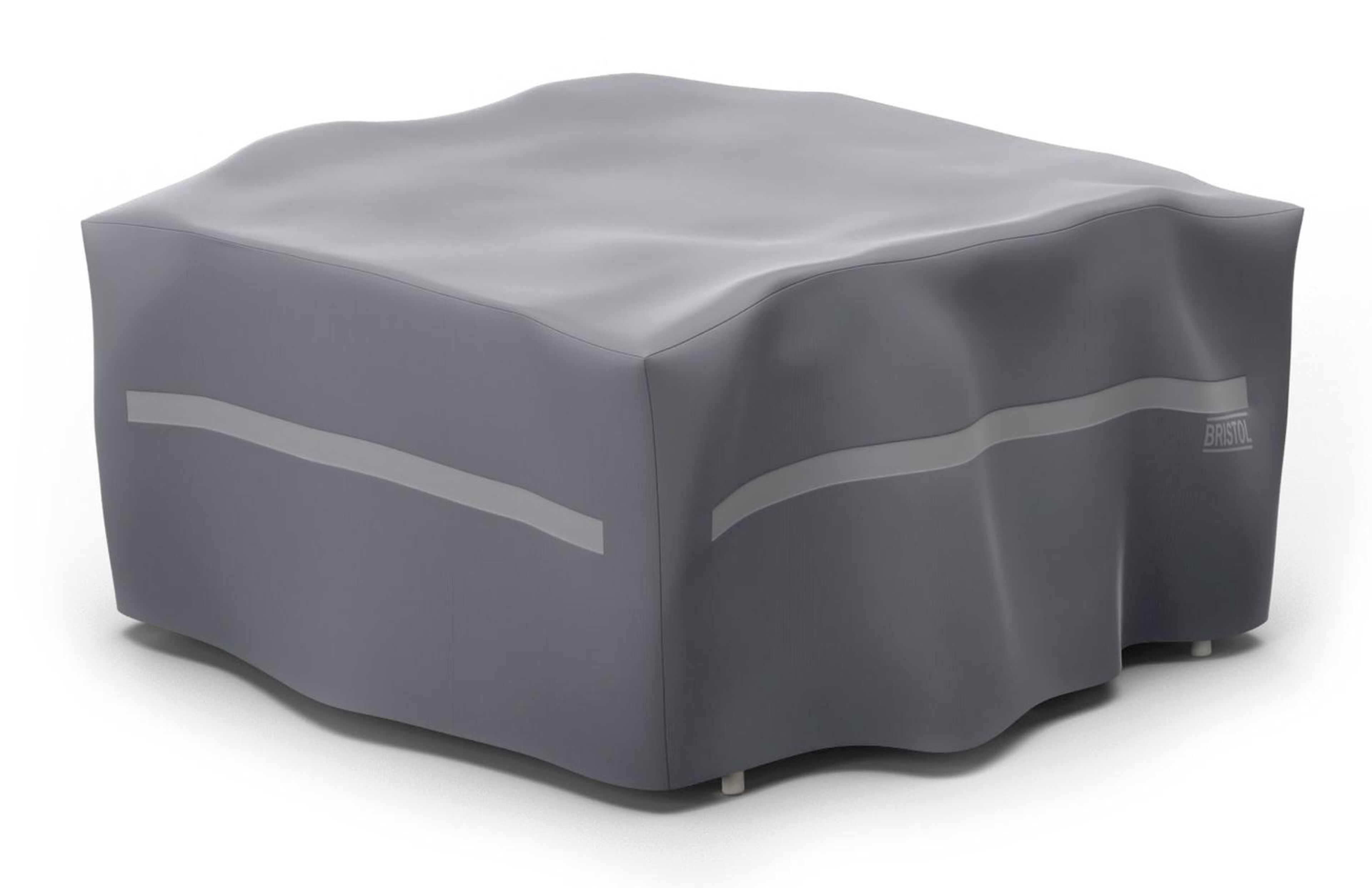 Housse de protection pour table de jardin Orso rectangulaire arrondi - Lg. 140 x Lrg. 80 x Haut. 74,5 cm