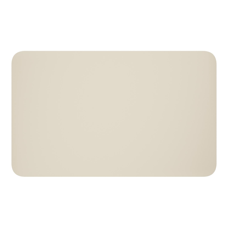 Table de basse Mosa en beige aluminium et aluminium beige - Lg. 140 x Lrg. 85 x Haut. 30 cm