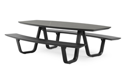 Lg. 240 x Lrg. 181 x Haut. 72 cm