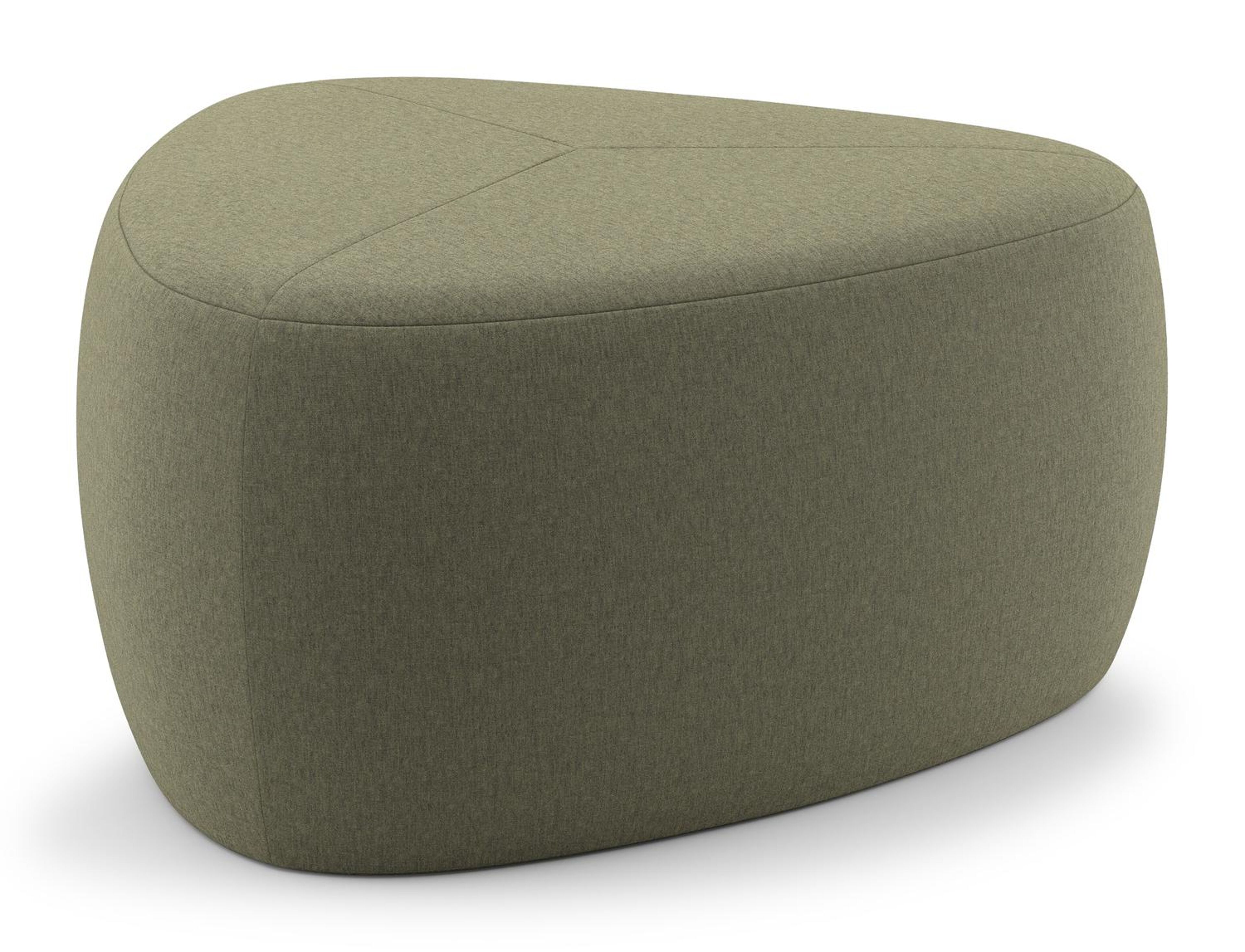 Masso poef in heritage leaf all weather sunbrella® luxe - B 60 x D 60 x H 35 cm