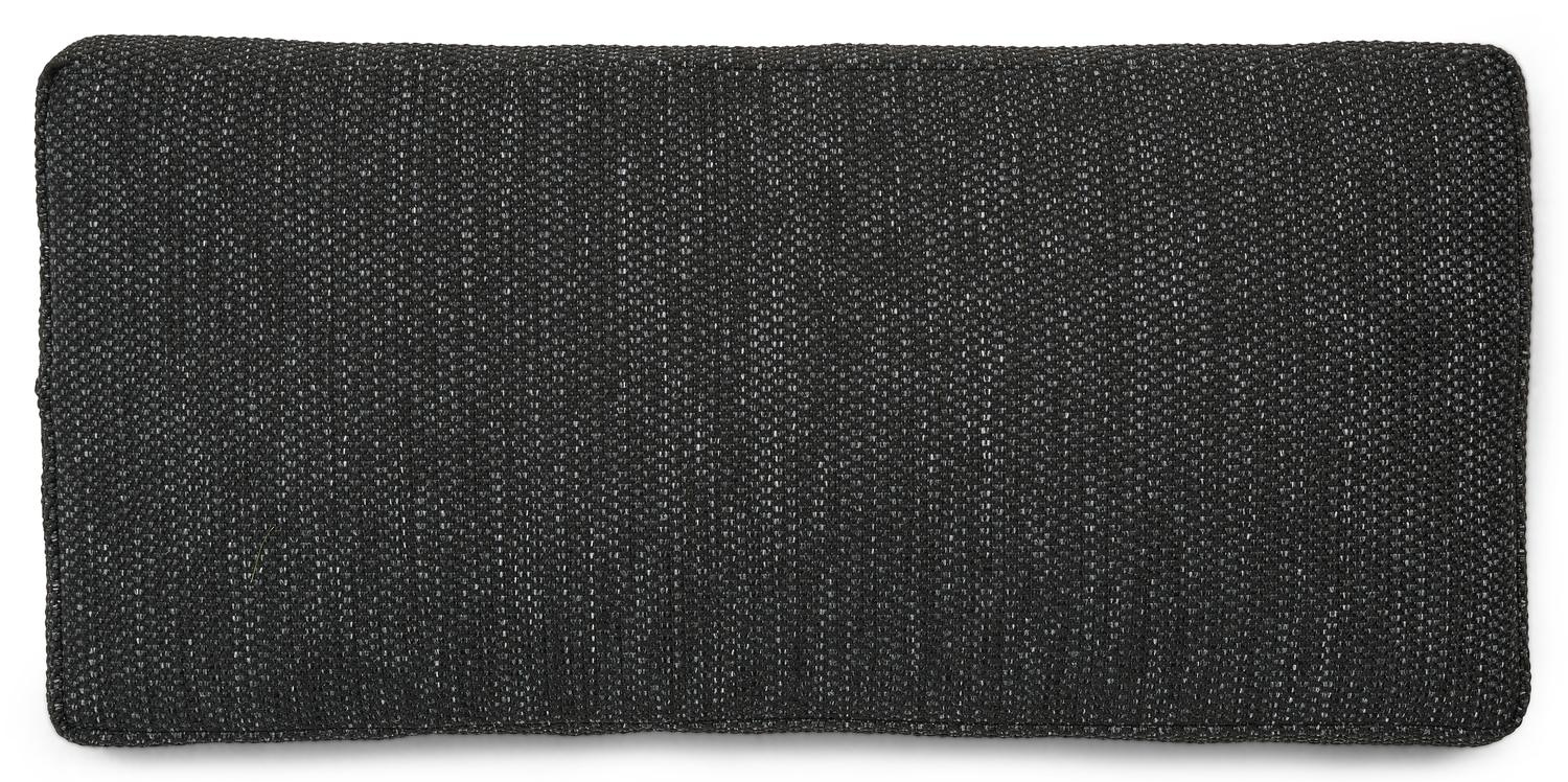 Hoofdkussen voor ligbed in Weather+ Softtouch sky black