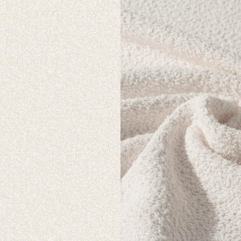 Bomero loungebank in beige aluminium met soul optik all weather solica kussen