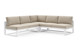 2-zit + corner + 2-zit met open einde