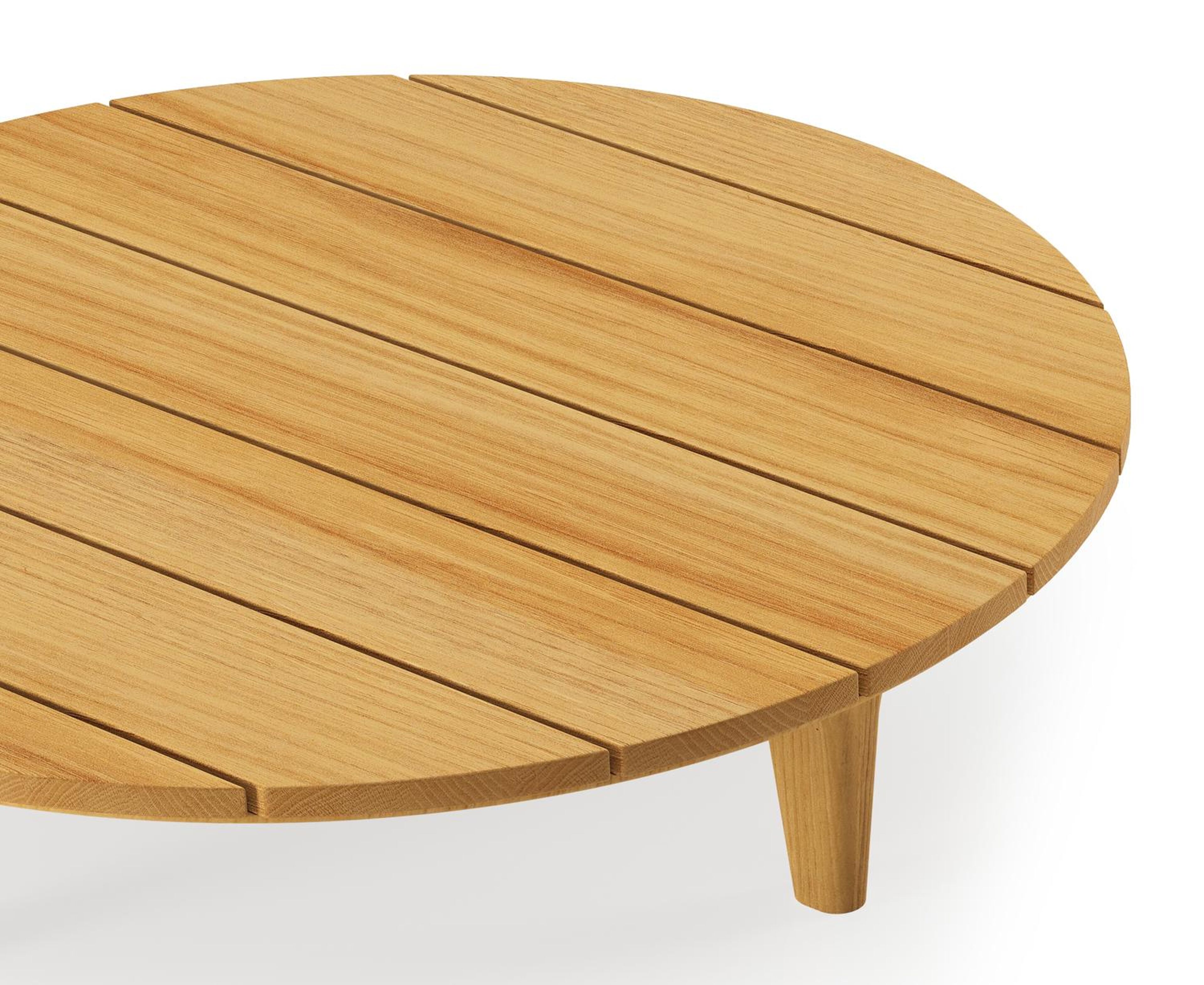 Bomero loungetafel in teak - Dia. 85 X H 20cm - Dia. 85 x H 20 cm