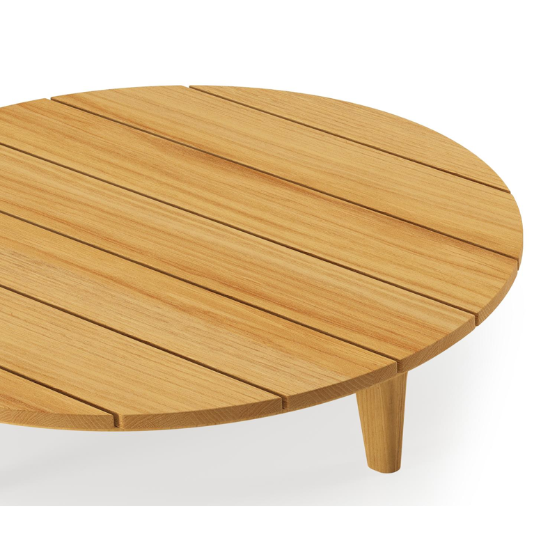 Bomero loungetafel in teak - Dia. 85 X H 20cm