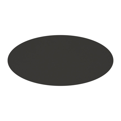 Pamplona ovale tuinset in zwart aluminium en sintered stone notte minerale met 6 Cosa tuinstoelen