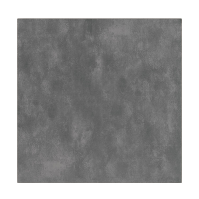 Bahia tuinset in zwart aluminium en grijs keramische print tafelblad met 6 Paco tuinstoelen