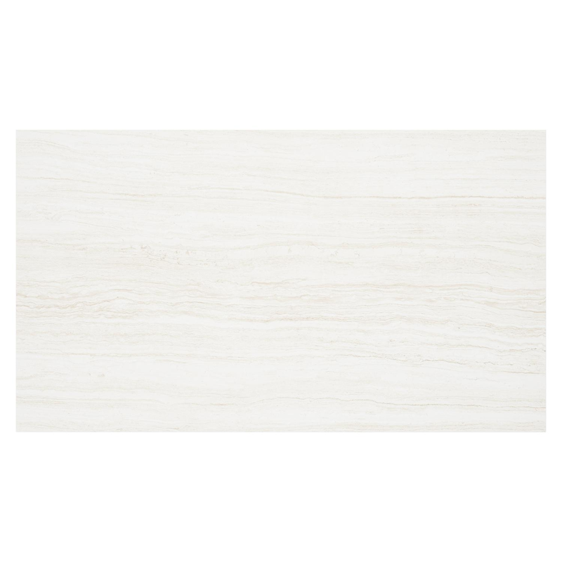 Cesano loungetafel in wit aluminium en calista volkeramiek - L 140 x B 80 x H 24 cm