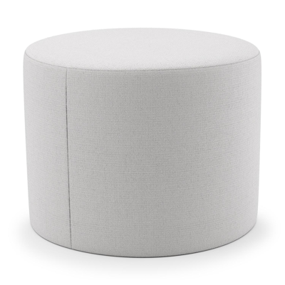 Pouf Masso arrondis en savane whisper All weather sunbrella® luxe - Diam. 55 x Haut. 40 cm