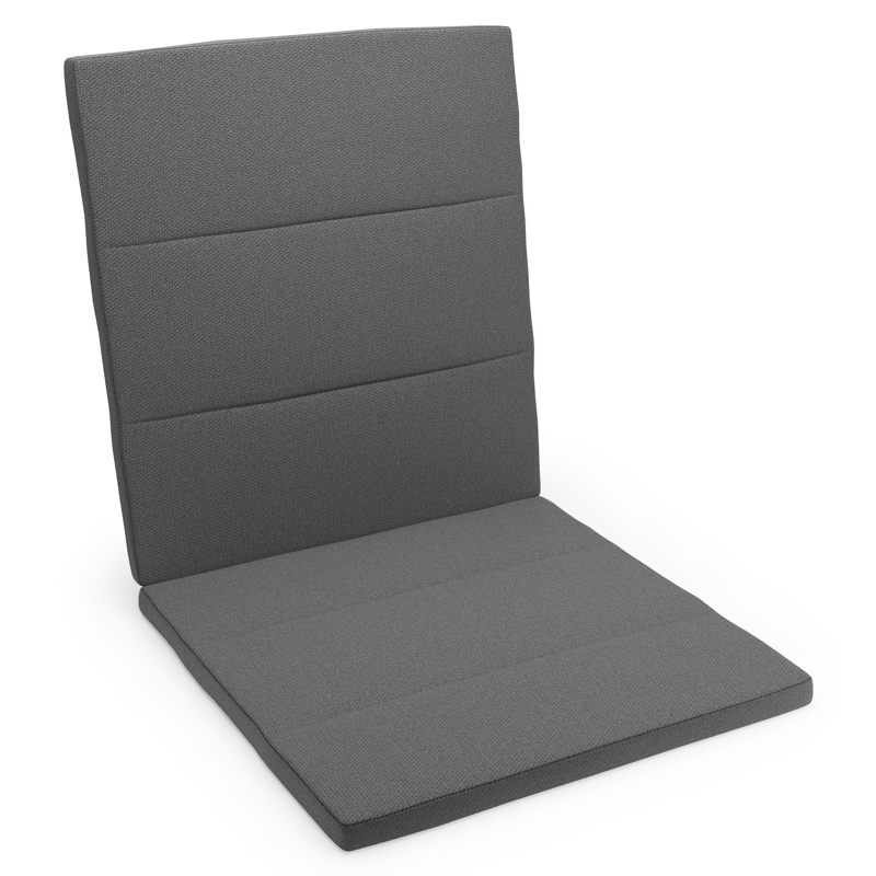 Amalfi - Calobra stoelkussen in weather+ softtouch grijs