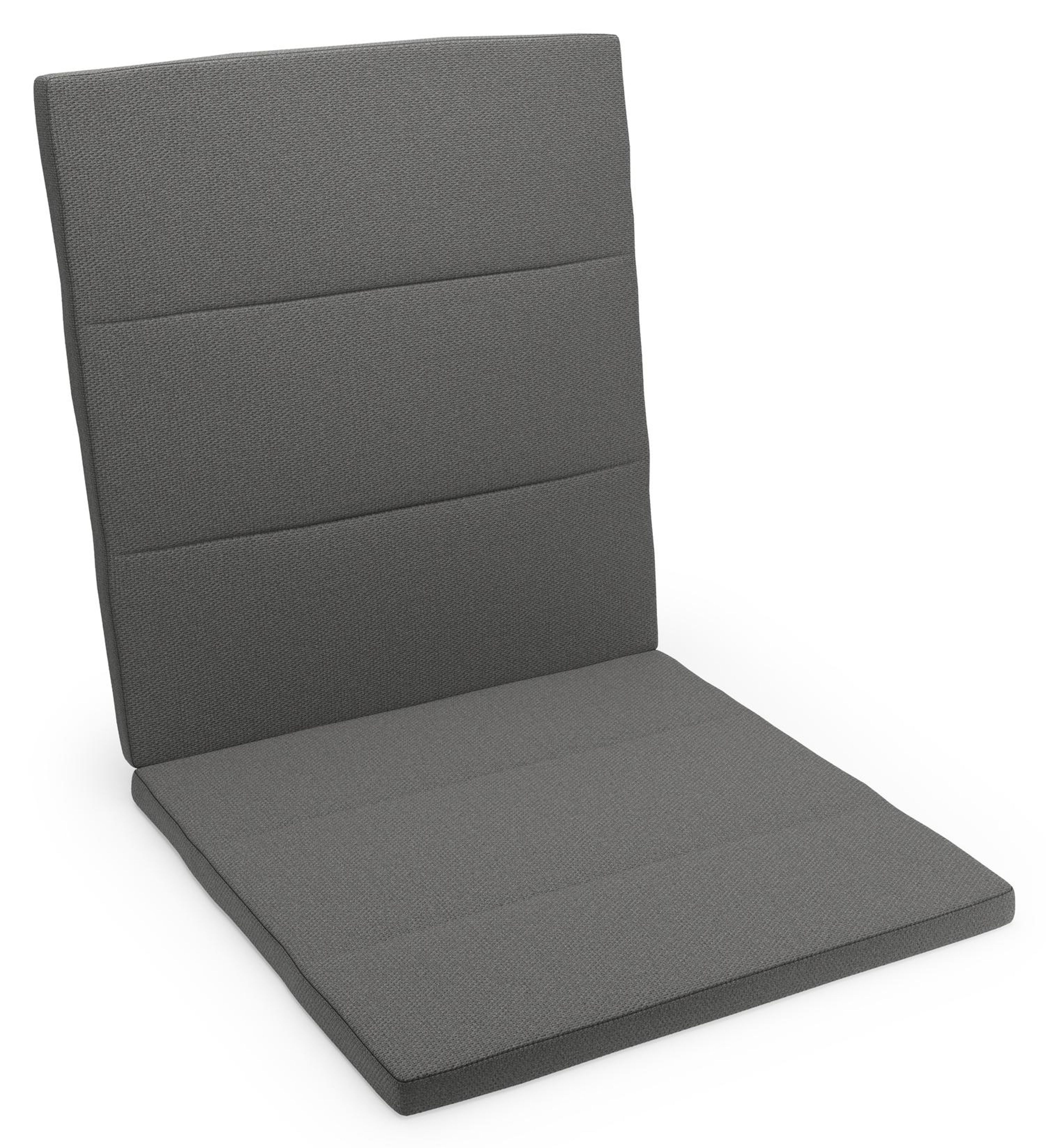 Coussin de chaise Amalfi - Calobra en weather+ softtouch gris