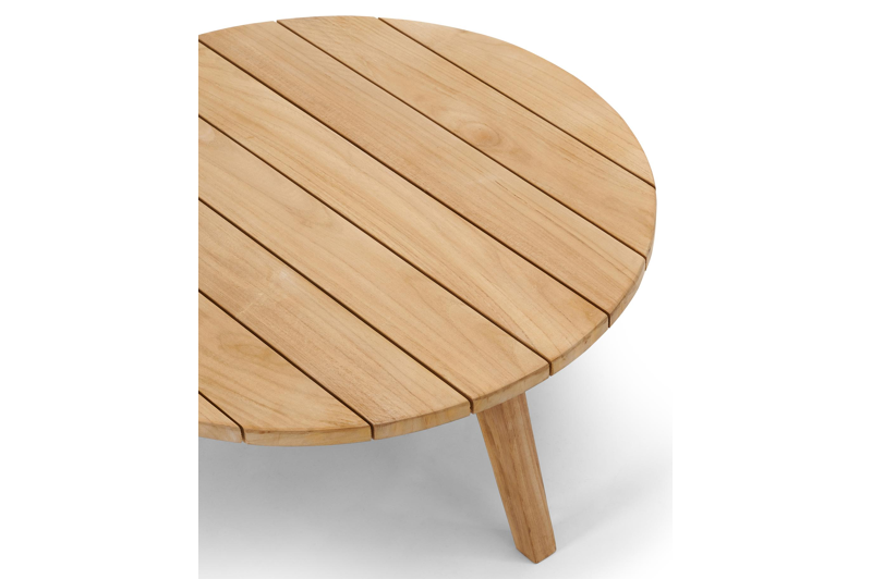 Cosito loungetafel in teak - Dia. 65 x H 25 cm