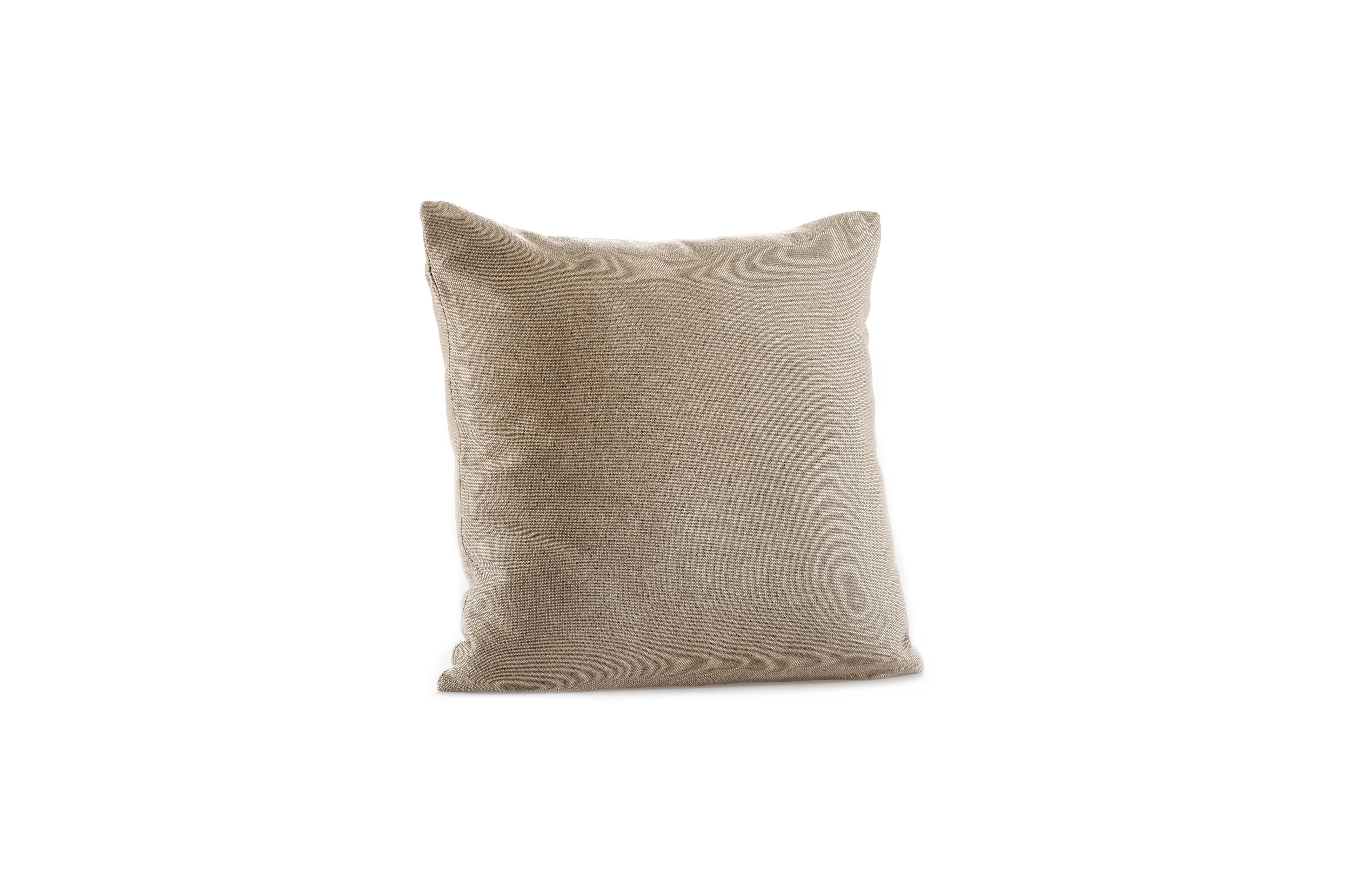 Sierkussen 55 x 55 cm in all weather sunbrella® luxe natte heather beige