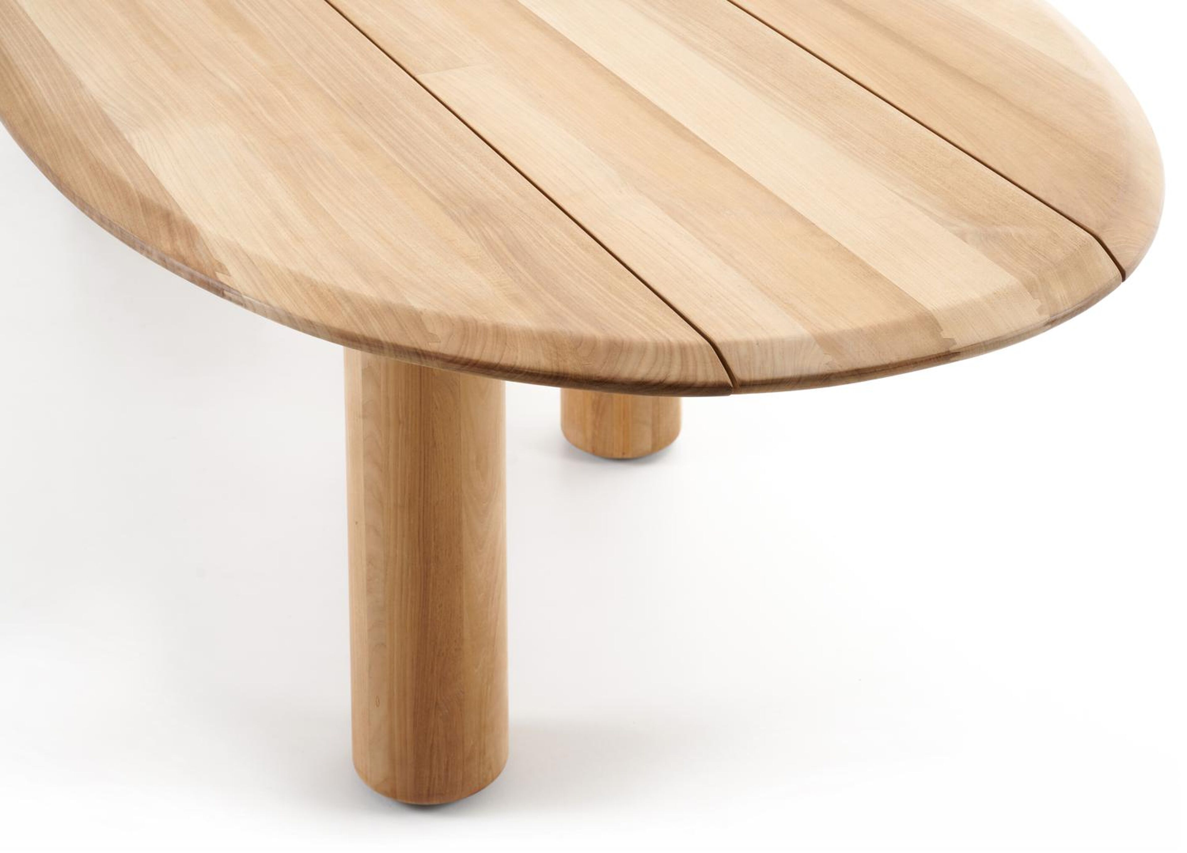 Organo tuintafel organisch in teak - L 320 x B 128 x H 74 cm