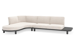 Chaise longue droite + 2 places