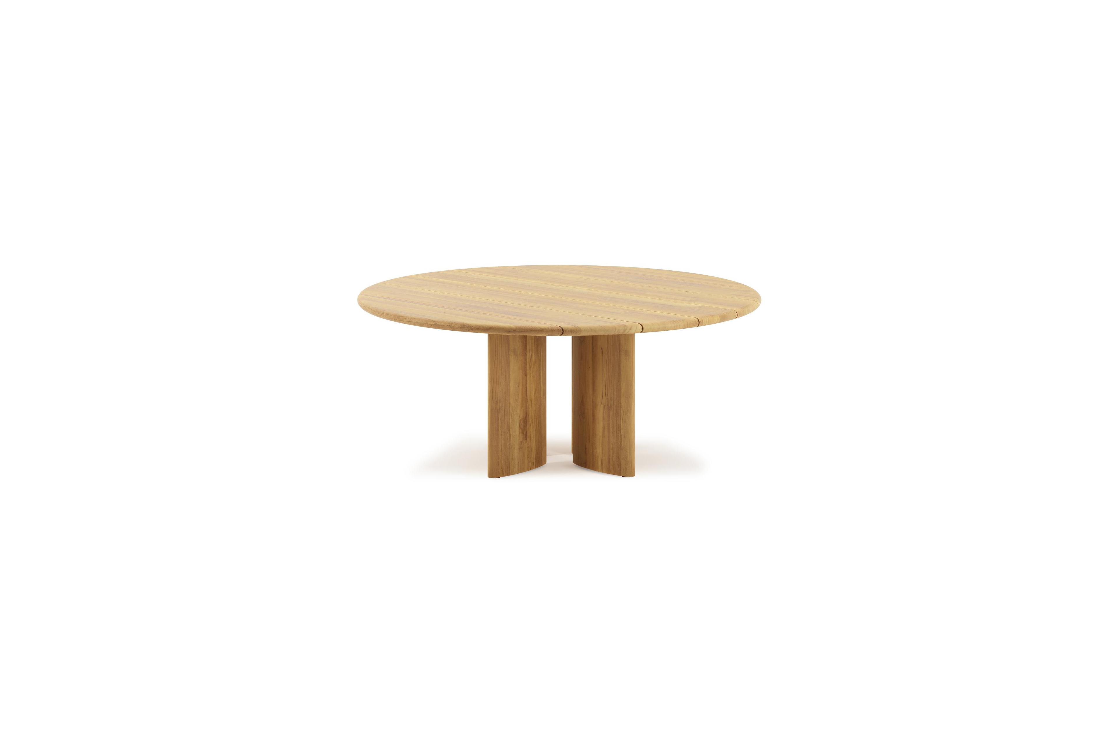 Gardo tuintafel rond in teak - Dia. 180 cm