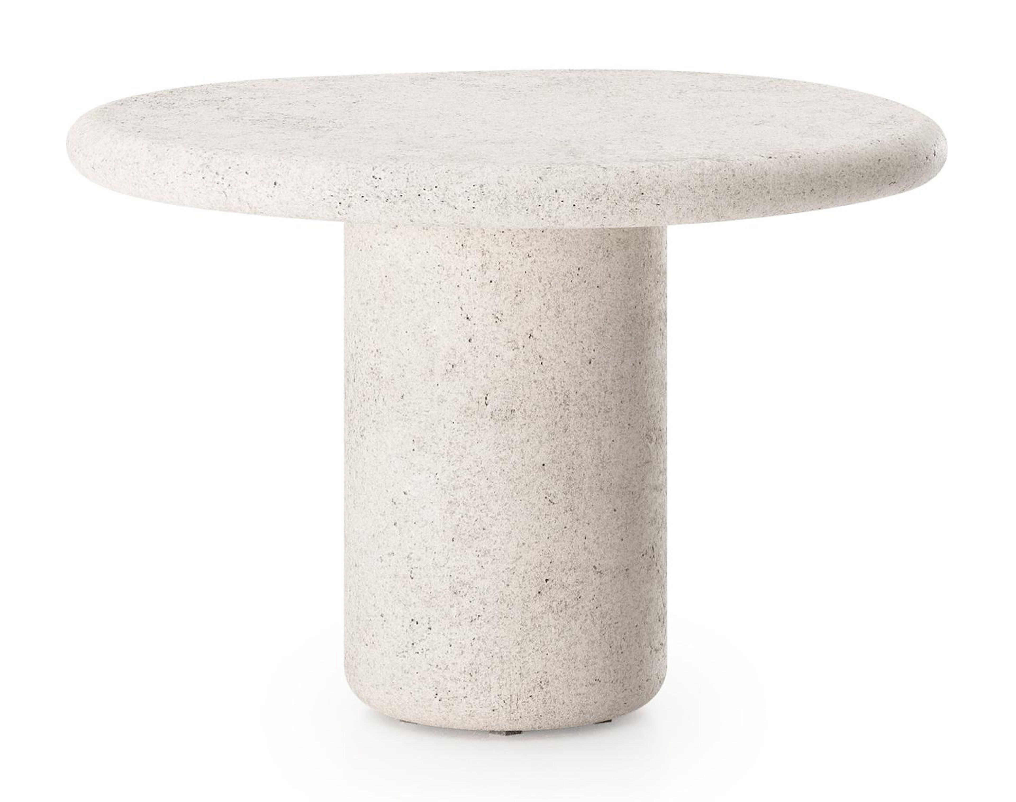 Table de basse Globo en béton gris - Dia. 60 x H 40 cm