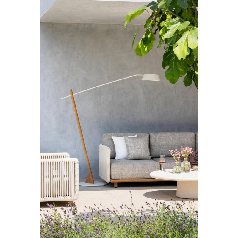 Lampe d'extérieur Tiko en teck