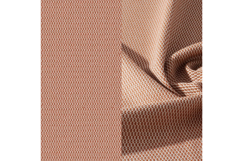 Cirello loungebank in zwart aluminium met lopi fawn all weather sunbrella® luxe kussen