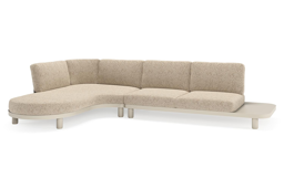 Chaise longue rechts + 2-zit