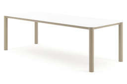 Rechthoekig afgerond - L 240 x B 100 x H 75 cm