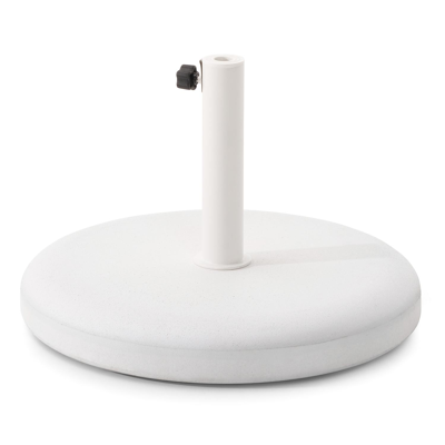 Plana parasolvoet wit beton van 40 kg