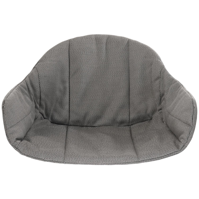 Pagino loungezetelkussen in all weather sunbrella® luxe lopi charcoal