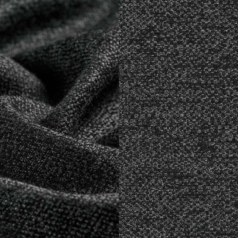 Masso poef in chartres sooty all weather sunbrella® luxe - B 90 x D 90 x H 35 cm