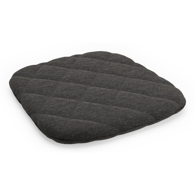 Coussin de chaise Artena en weather+ softtouch noir