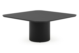 Afgerond vierkant - L 148 x B 148 x H 61 cm