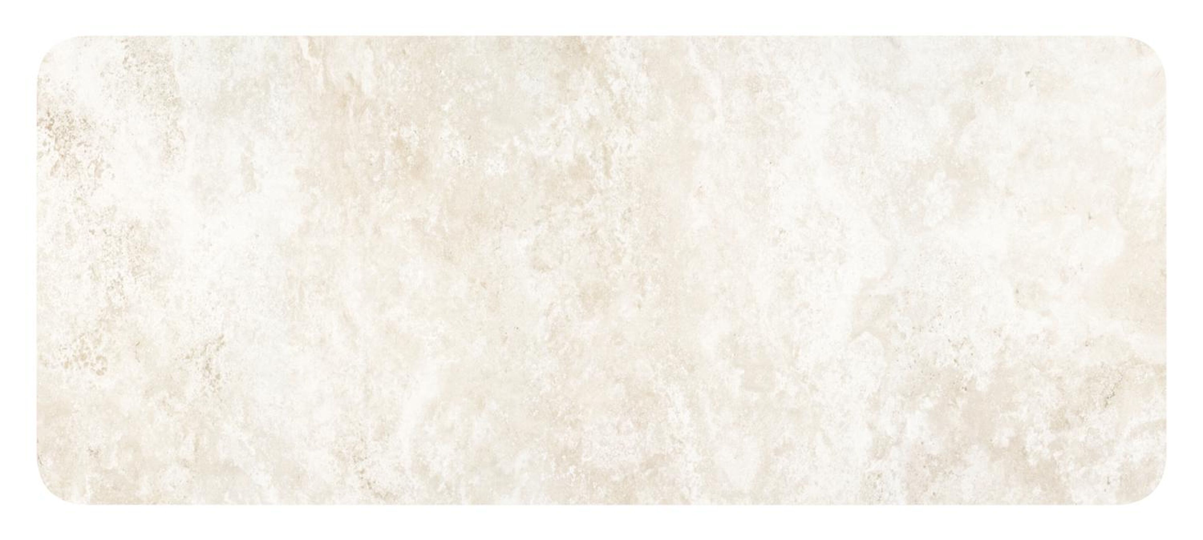Orso tuintafel rechthoekig afgerond in beige aluminium en volkeramiek Rapolano - L 240 x B 100 x H 74 cm