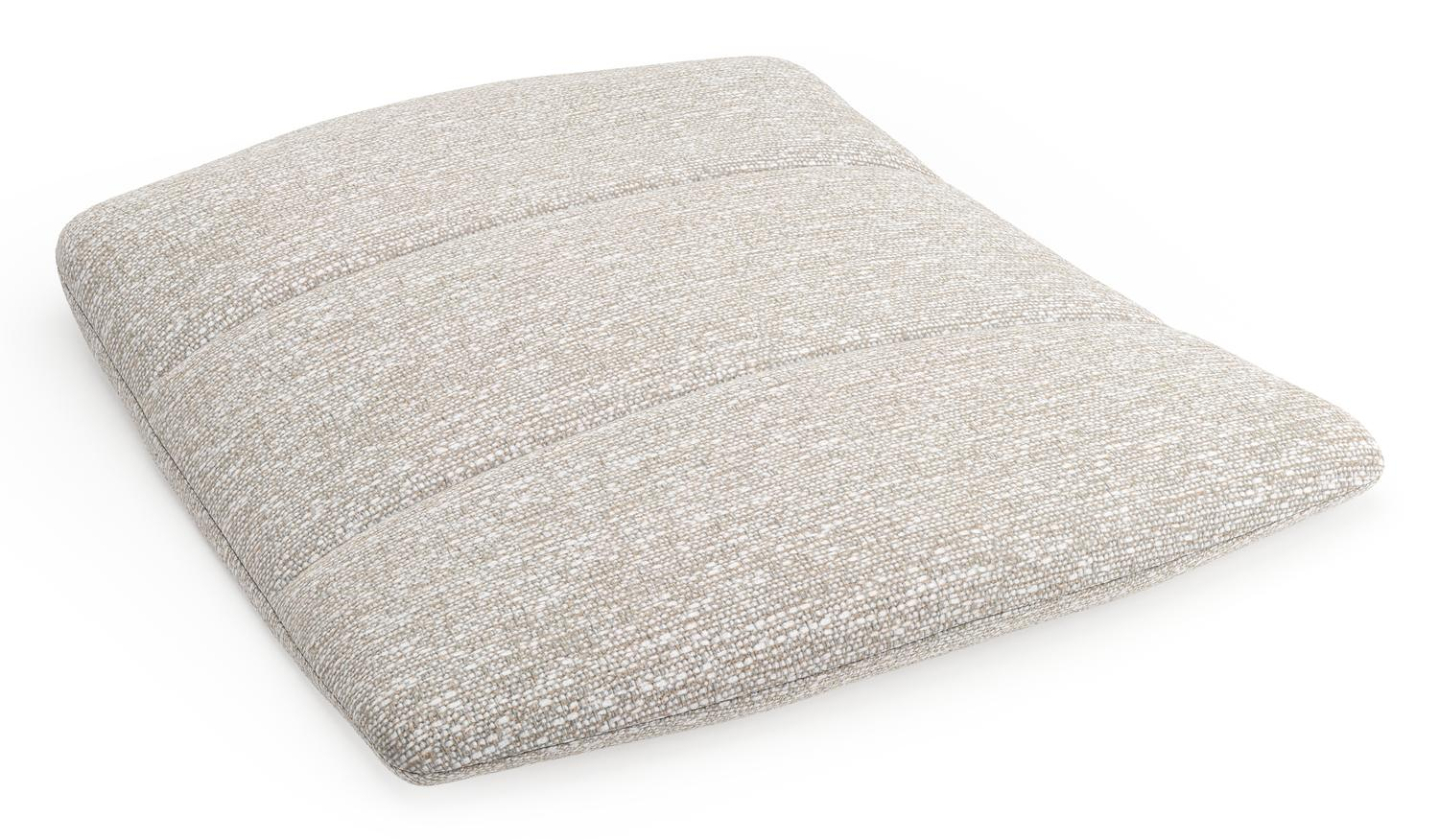 Coussin de chaise résine tressée Cesano en all weather sunbrella® luxe tundra sand