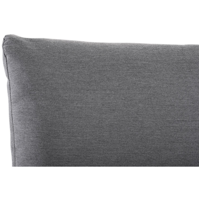 Zen'so balkonset in wit aluminium met natte charcoal chine Sunbrella premium kussens