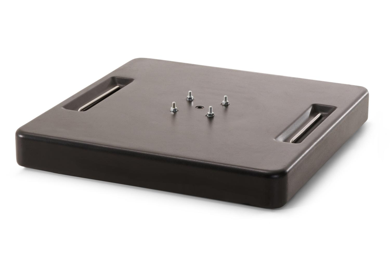 Lapido XL parasolvoet zwart beton van 160 kg