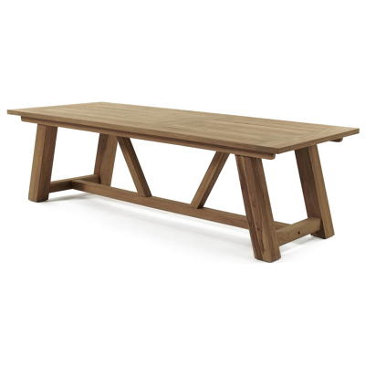 Borgo tuintafel in teak - L 260 x B 100 x H 76 cm