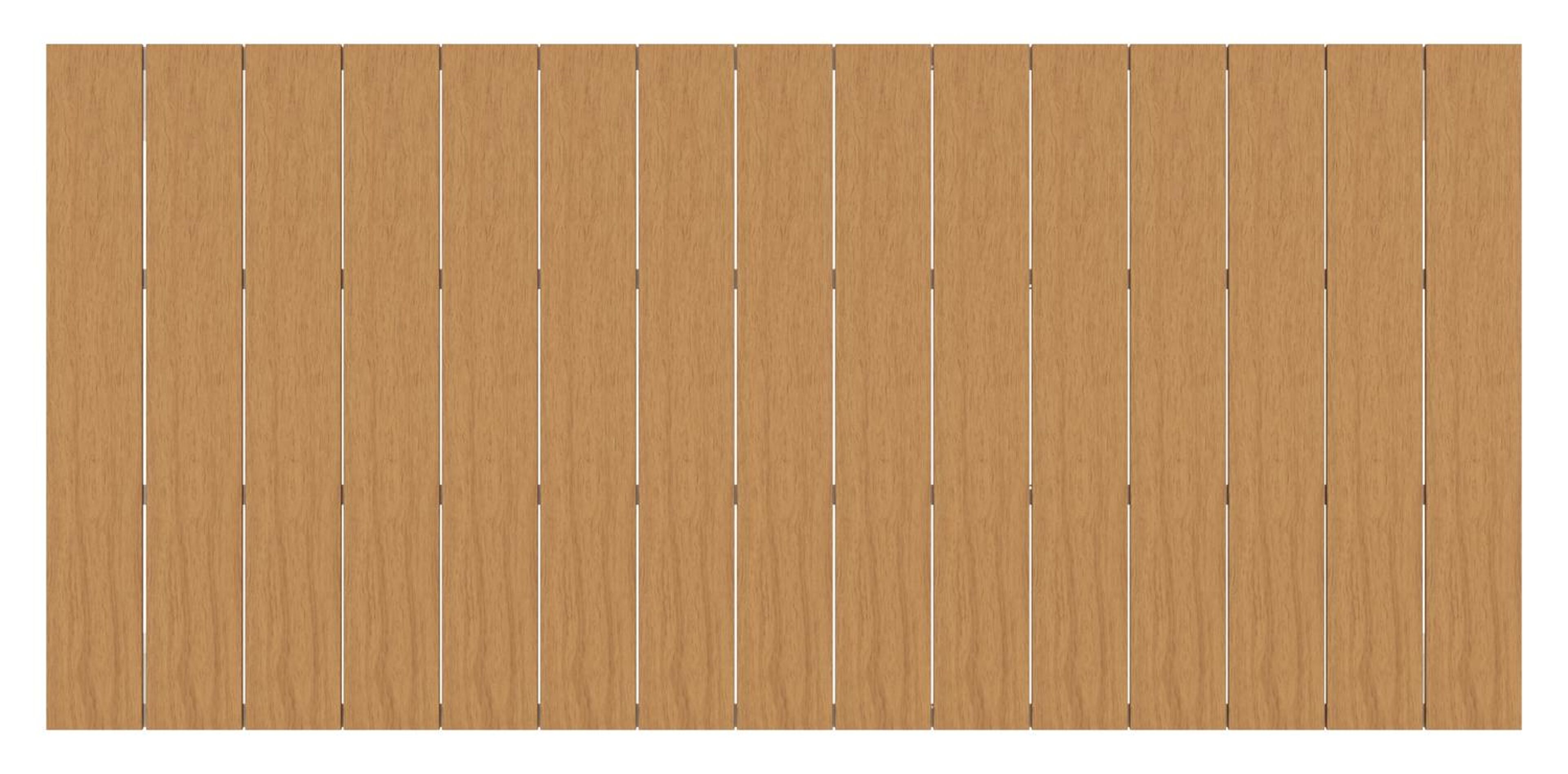 Ensemble de jardin Calzo en aluminium blanc et polywood avec 6 chaises de jardin empilable Melo