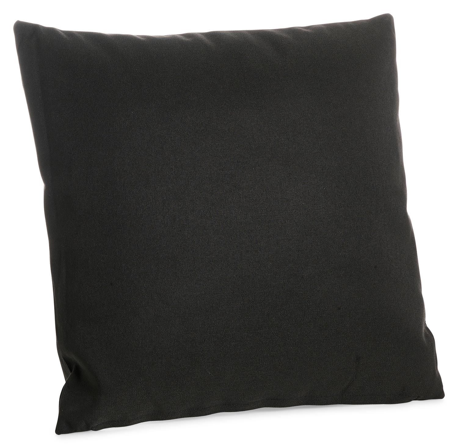 Sierkussen 45 x 45 cm in weather+ softtouch zwart