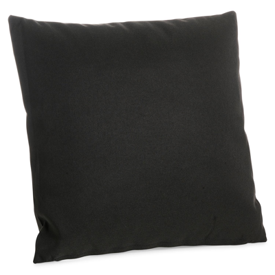 Sierkussen 45 x 45 cm in weather+ softtouch zwart