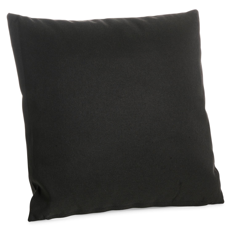 Sierkussen 45 x 45 cm in weather+ softtouch zwart