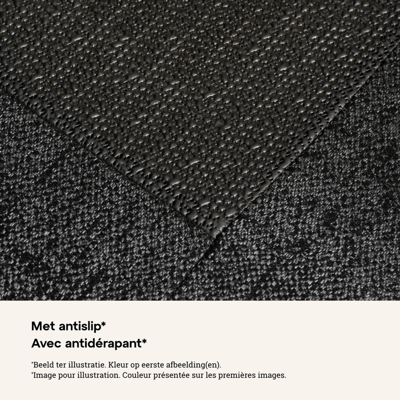 Borgo (rond) stoelkussen in all weather sunbrella® luxe heritage ash