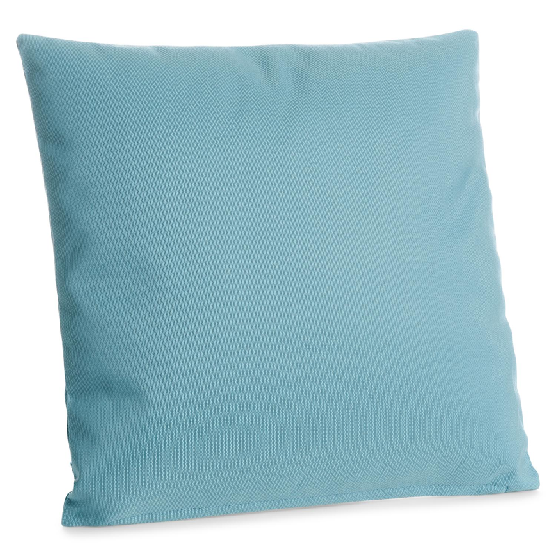 Coussin déco 45 x 45 cm en weather+ softtouch azur