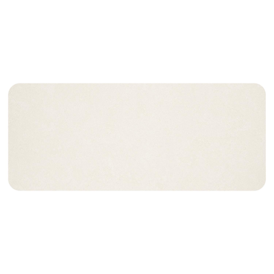 Mira tuintafel rechthoekig afgerond in zwart aluminium en sintered stone Crema minerale - L 220 x B 92 x H 74 cm